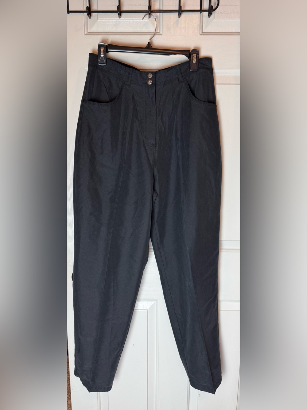 High-Waist Black Tailored Trousers for Women by Weekend Traffic
